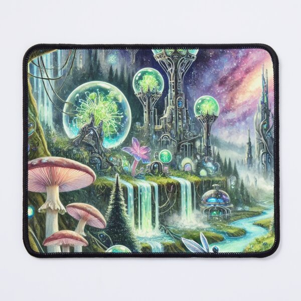 Item preview, Fairy Land In Sci-Fi World Style 1 designed and sold by Dream Bloom Gallery.