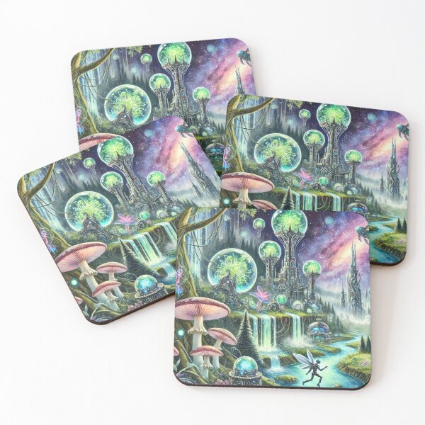 Item preview, Fairy Land In Sci-Fi World Style 1 designed and sold by Oonward2021.