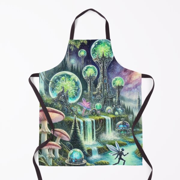Item preview, Fairy Land In Sci-Fi World Style 1 designed and sold by Dream Bloom Gallery.