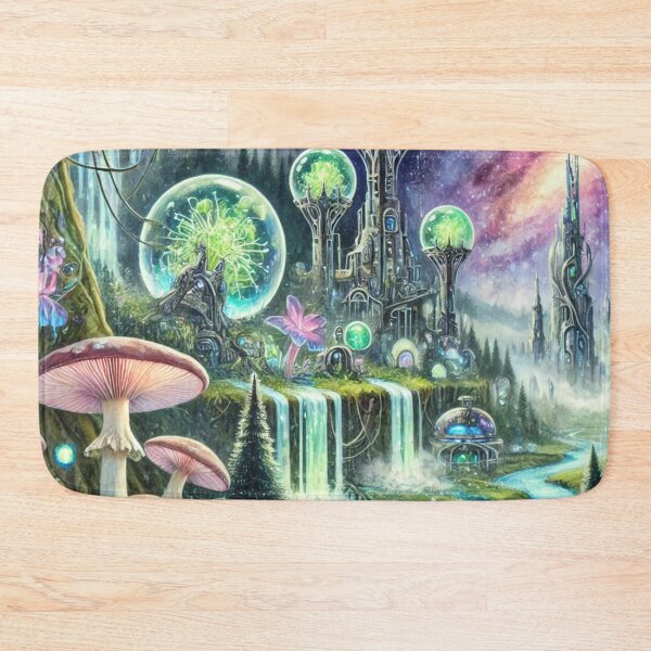 Item preview, Fairy Land In Sci-Fi World Style 1 designed and sold by Dream Bloom Gallery.