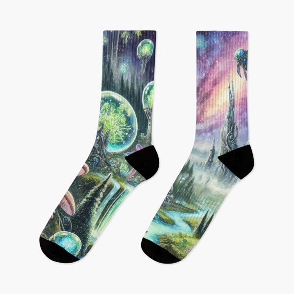 Item preview, Fairy Land In Sci-Fi World Style 1 designed and sold by Oonward2021.