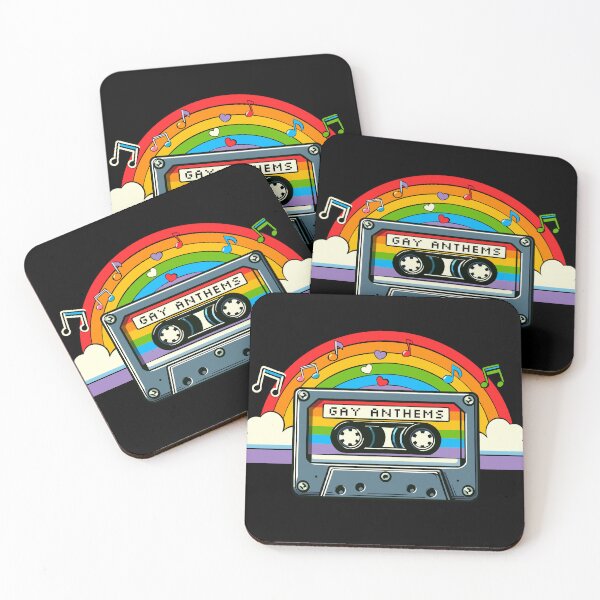 Item preview, Gay Anthems Mix Tape designed and sold by Ghost on Toast.