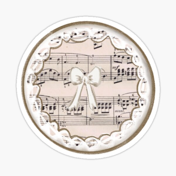 Item preview, lacy music emblem designed and sold by olivia allan.