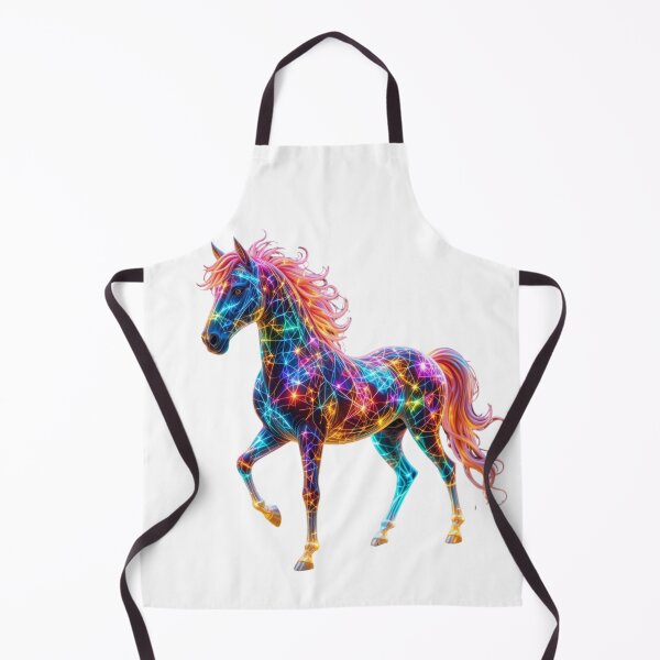 Item preview, Glowing Colorful Horse designed and sold by GloriousArtSKD.