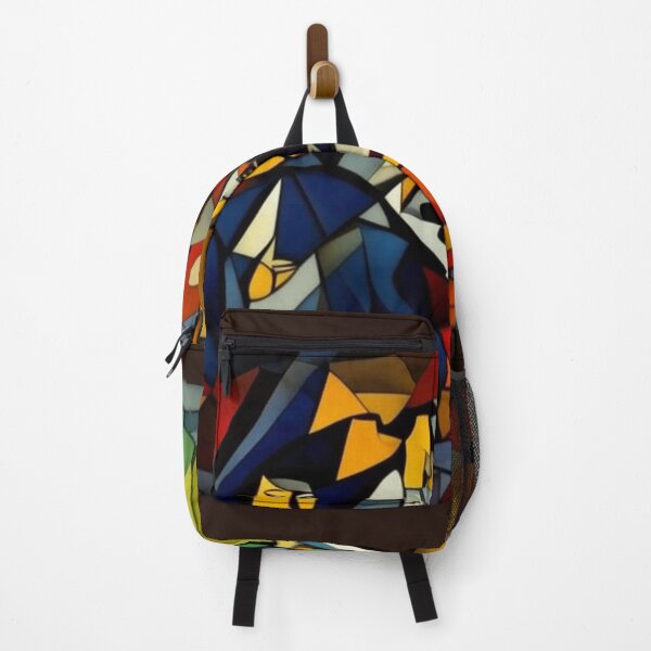 Item preview, Cubist Arnolfini: A Geometric Reimagining of van Eyck's Masterpiece designed and sold by Naomi Gutierrez Parrish.