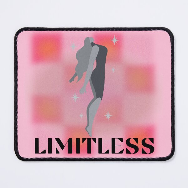 Item preview, “Limitless” – Cosmic Feminine Power Floating in Pink Dreamspace designed and sold by beaniedreamie.