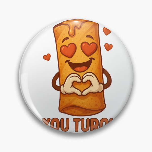 Item preview, Funny Filipino Food Pun Cute Turon Heart Eyes Design "You Turon Me On" Banana Dessert Lover Gift designed and sold by myfavoritesm4.