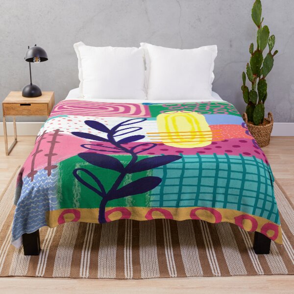 Item preview, Geometric and Botanical Abstract designed and sold by ewartick1.