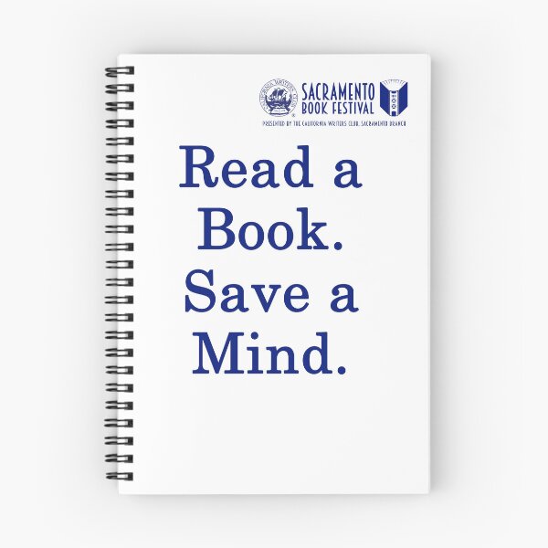 Artikelvorschau, Sacramento Book Festival: Lesen Sie ein Buch Save a Mind T-Shirt entworfen und verkauft von SacBookFest.
