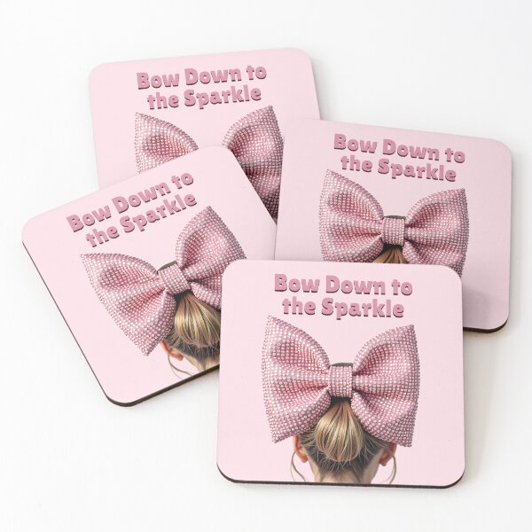 Item preview, Bow Down to the Sparkle – Pink Diamond Bow designed and sold by BlindCatCreative.