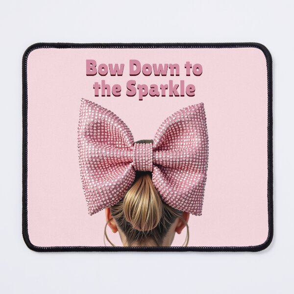 Item preview, Bow Down to the Sparkle – Pink Diamond Bow designed and sold by BlindCatCreative.