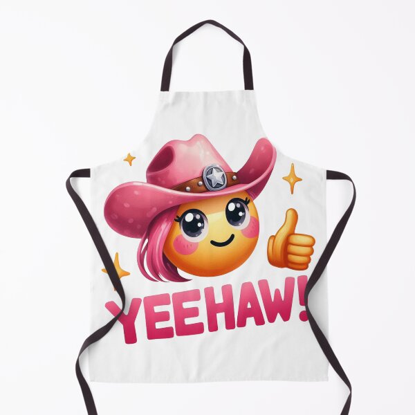 Item preview, Yeehaw Emoji Pink designed and sold by clarkfraser.