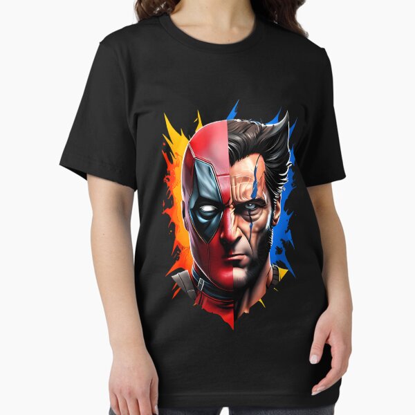 Vista previa del artículo con la obra «Deadpool y Wolverine», diseñado y vendido por ChristianBre.