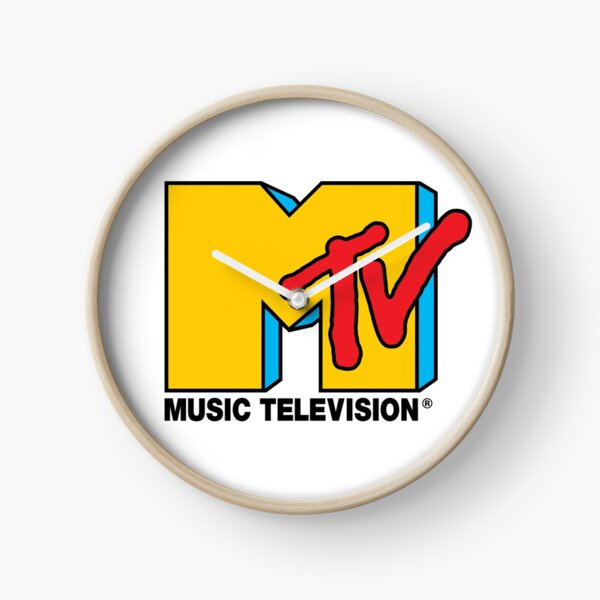 Logo de MTV Music Television Horloge