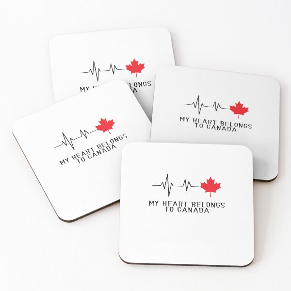Item preview, My Heart Belongs to Canada T Shirt - Canada T Shirt - Canada Proud Design  designed and sold by PowerKanjiFit.