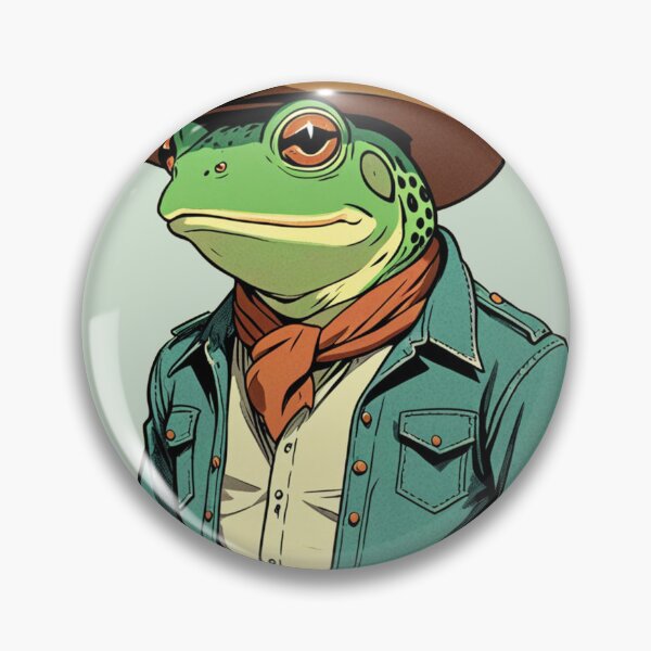 Item preview, Cool frog cowboy designed and sold by Atlantico54.
