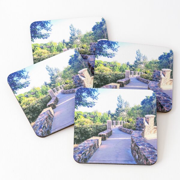 Item preview, Serene Stone Garden Pathway: Tranquil Walkway Art designed and sold by LizyFruitBatPrints.