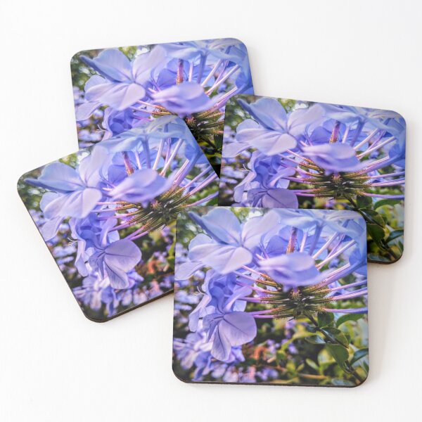 Item preview, Blue Hydrangea Steam: Floral Fantasy Art designed and sold by LizyFruitBatPrints.