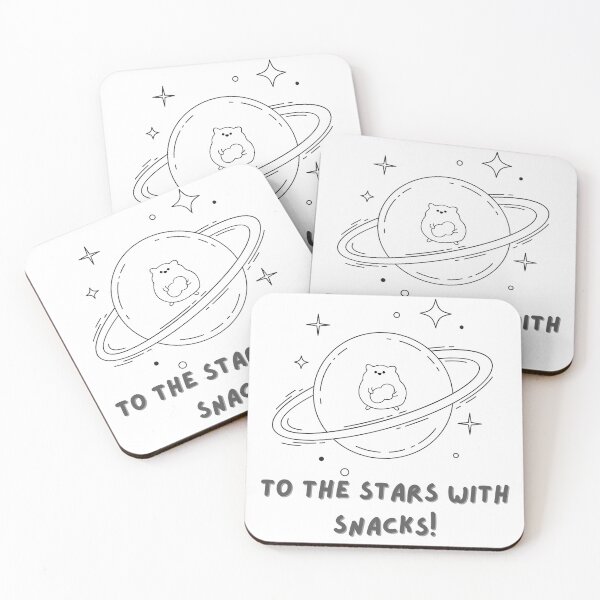 Item preview, Space Hamster with Planet Rings - Cute Cosmic Illustration designed and sold by Sukree.m.