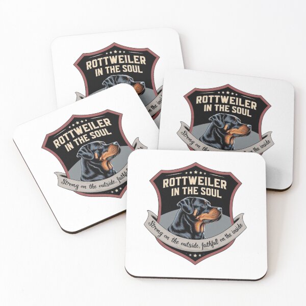 Item preview, Rottweiler in the Soul – Strong and Faithful, Emotional Canine Design designed and sold by All Creative Designer.