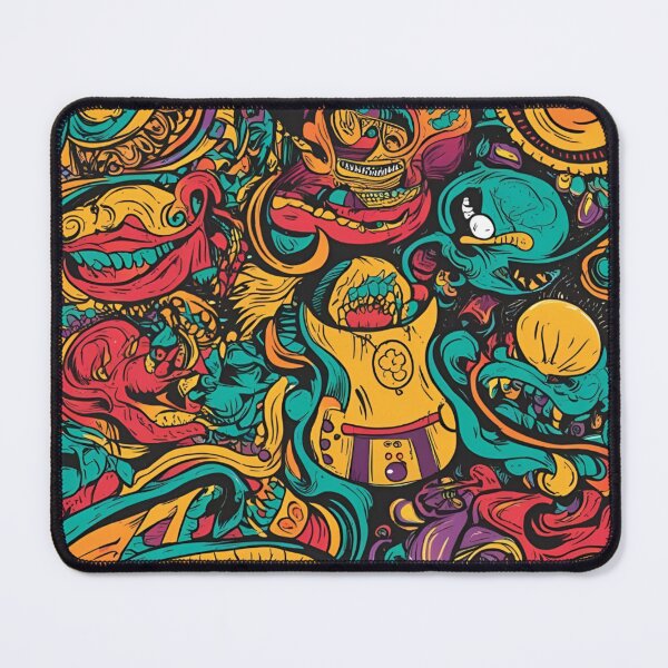 Item preview, Funky vibrant colors illustration designed and sold by Regal-Elegances.