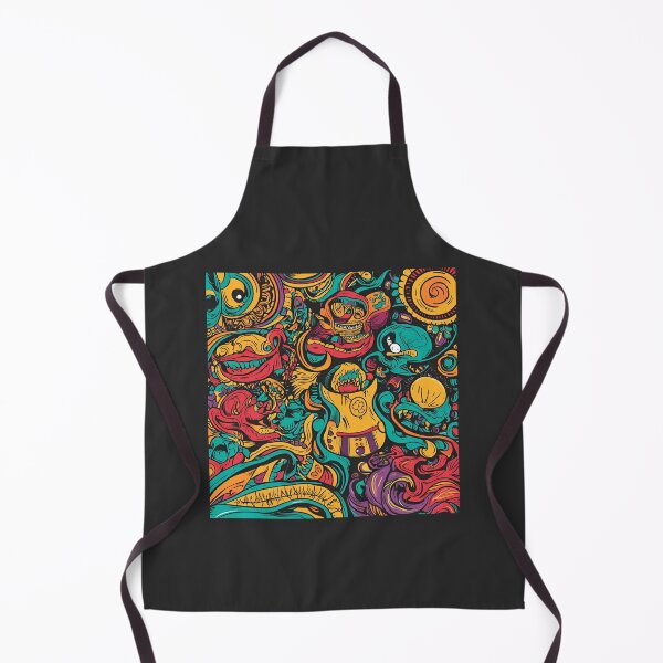 Item preview, Funky vibrant colors illustration designed and sold by Regal-Elegances.