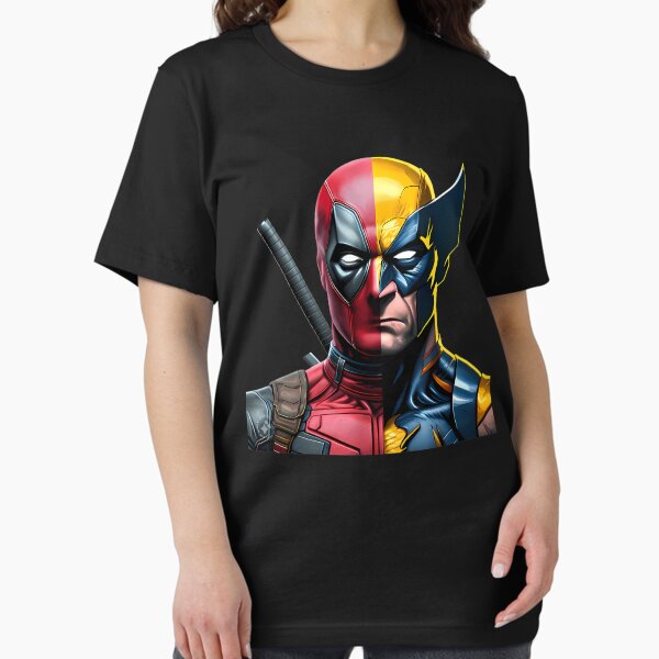 Vista previa del artículo con la obra «Arte cómico de Deadpoolwoolverine», diseñado y vendido por UknownFanton.