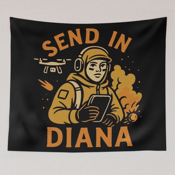 Item preview, Diana: Dispatching Drone Support designed and sold by zzz888.