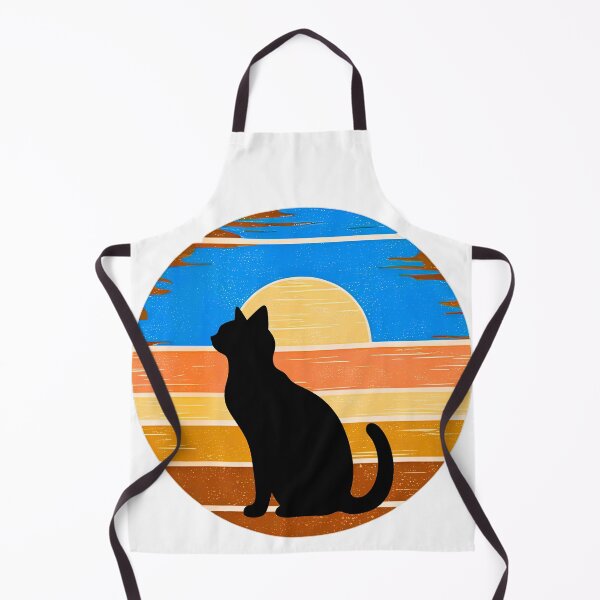 Item preview, Cat Vintage Sunset – Retro Silhouette Kitty Lover Design designed and sold by Fredster1966.