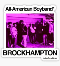 Brockhampton All-American Boyband Sticker