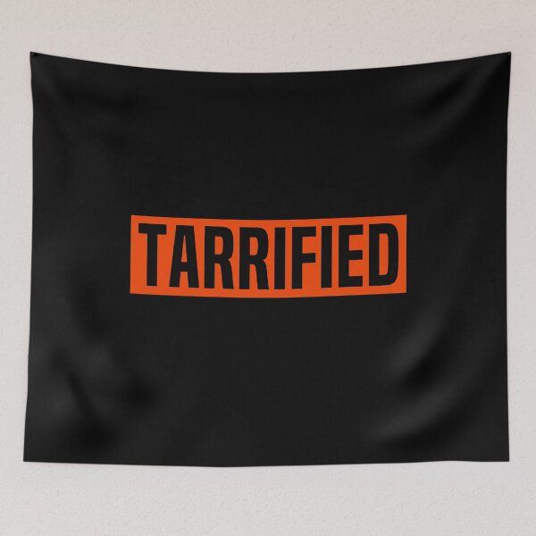 Item preview, Tarrified Funny Political Parody Text Design Bold Statement Political Humor designed and sold by HalloweenGift.