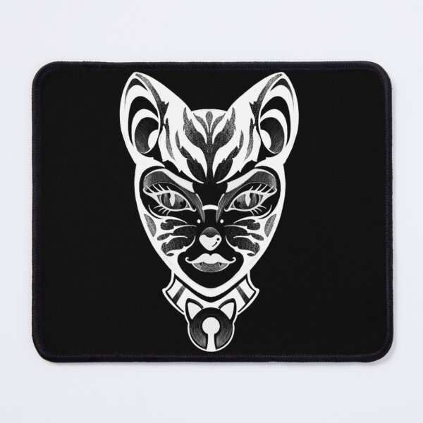Item preview, Gothic cat woman in white designed and sold by 7Delamancha.