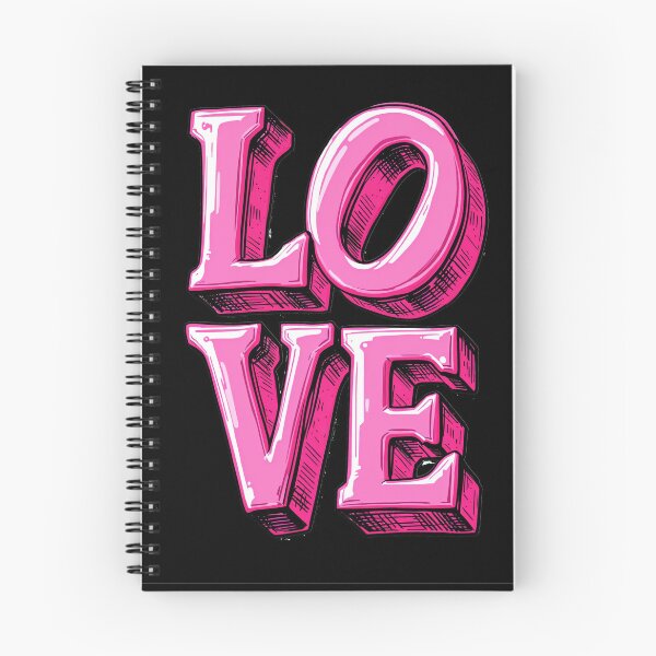 Item preview, Bold Pink LOVE Design designed and sold by Bizu digitalart..