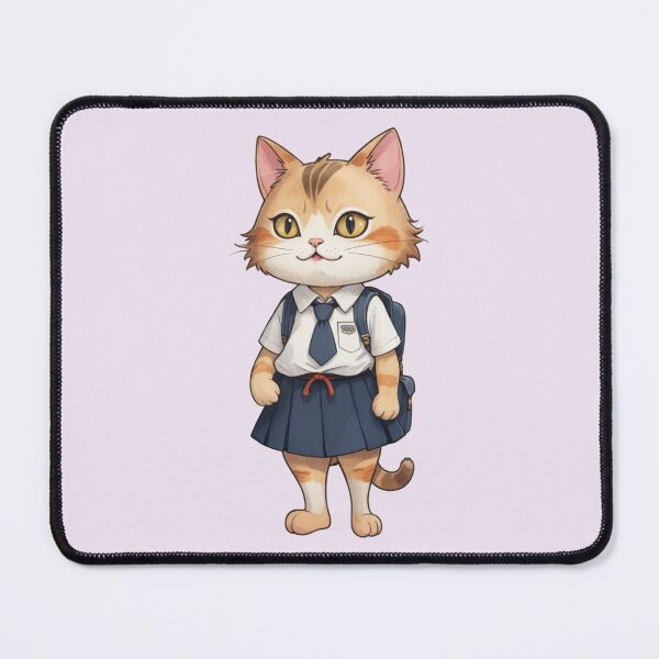 Item preview, Student Cat – Cute School Cat in Uniform designed and sold by Babayaa.