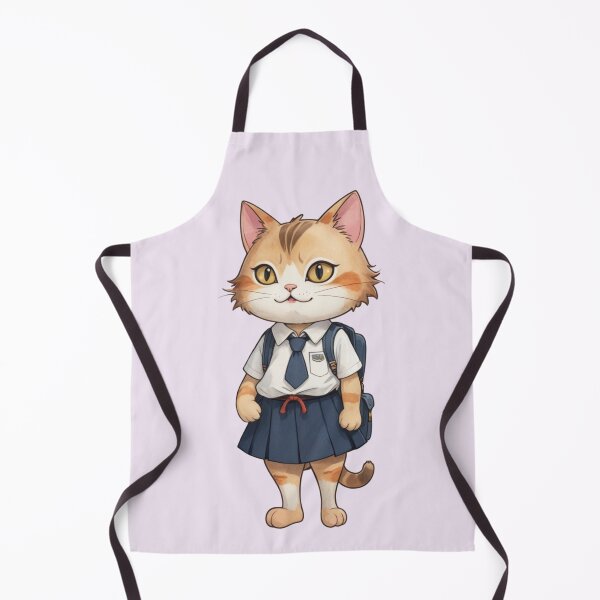 Item preview, Student Cat – Cute School Cat in Uniform designed and sold by Babayaa.