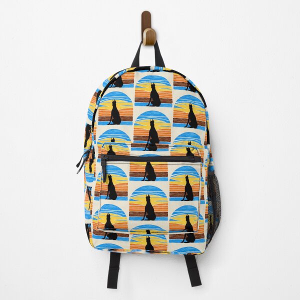 Item preview, Doberman Pinscher Vintage Sunset – Bold Silhouette Retro Dog Design designed and sold by Fredster1966.
