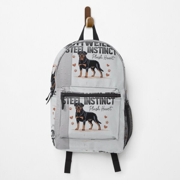 Item preview, Rottweiler Emotional Design – Steel Instinct, Plush Heart designed and sold by All Creative Designer.