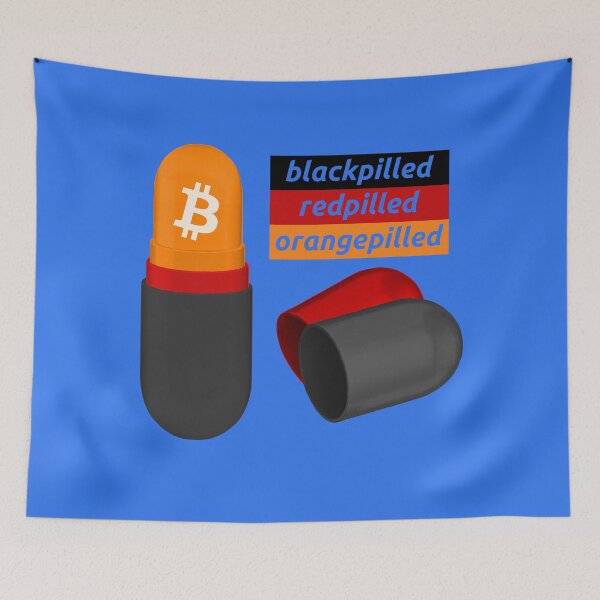 Item preview, Blackpilled Redpilled Orangepilled – German Flag designed and sold by OrangePilled.