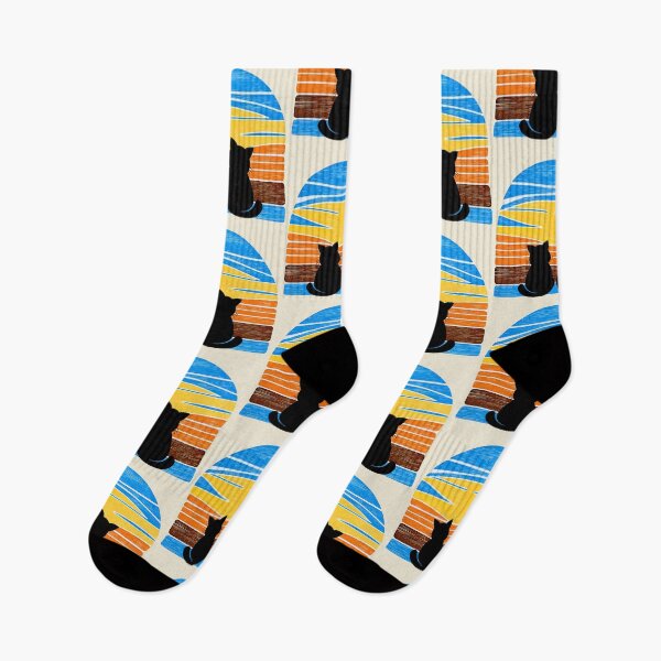 Item preview, Two Cats Vintage Sunset – Retro Silhouette Design for Cat Lovers designed and sold by Fredster1966.