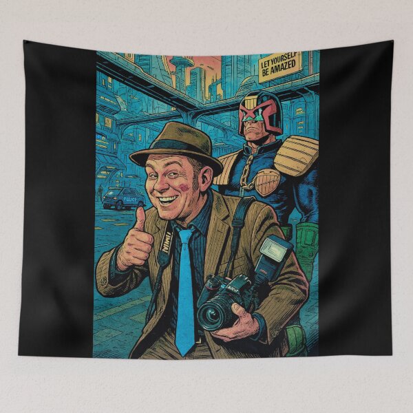 Item preview, Darcy Paparazzi in Mega-City One designed and sold by DarcyPaparazzi.