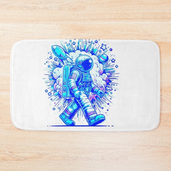 Item preview, Moonwalk & Launch Blue designed and sold by Arte Cartoon From TagTeam Group.