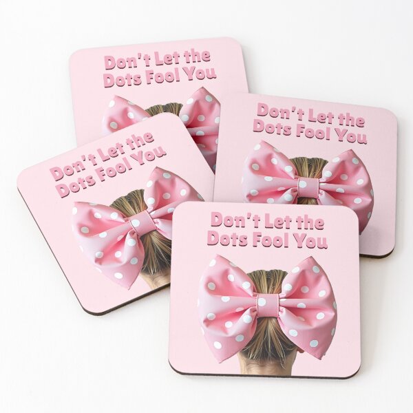 Item preview, Don’t Let the Dots Fool You – Polka Dot Bow Sass designed and sold by BlindCatCreative.