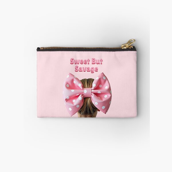 Item preview, Sweet but Savage – Pink Diamond Bow Girl designed and sold by BlindCatCreative.