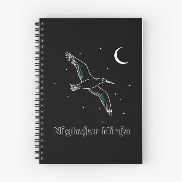 Item preview, Nightjar Ninja – Funny Birdwatching Gift for Nature Lovers designed and sold by VividByAmani.
