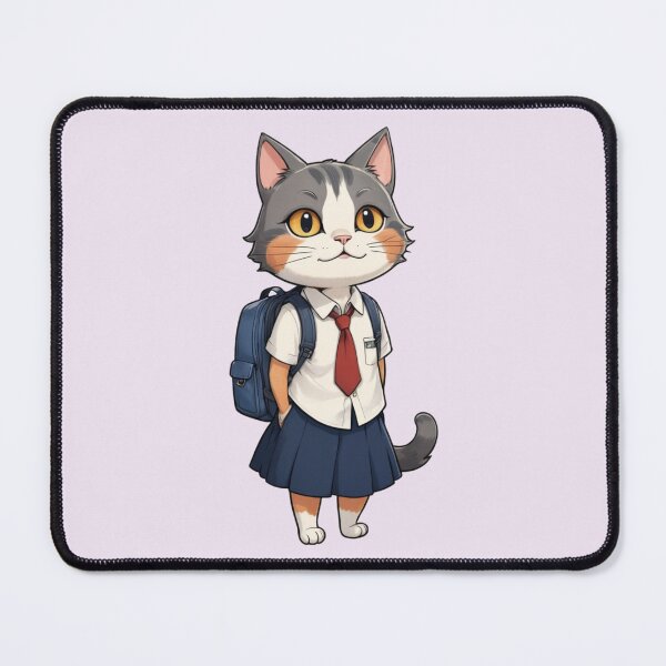 Item preview, Cute Little Cat Going to School – Adorable Student Cat with a Backpack designed and sold by Babayaa.
