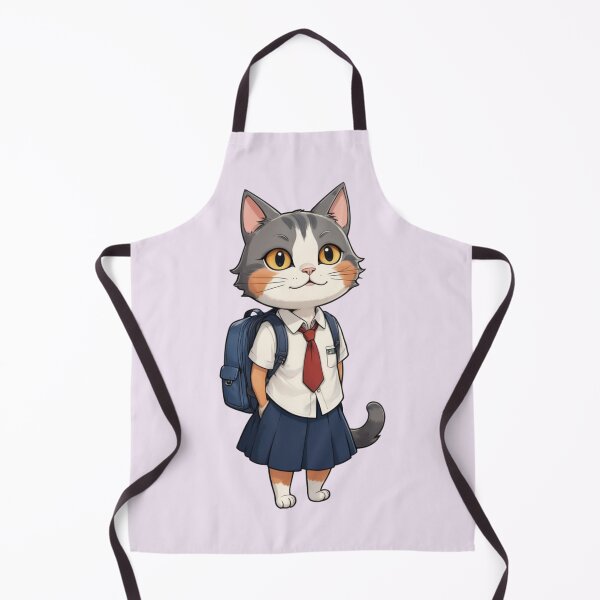 Item preview, Cute Little Cat Going to School – Adorable Student Cat with a Backpack designed and sold by Babayaa.