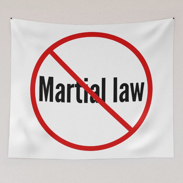 Item preview, Against martial law  designed and sold by Rachel the Artist .