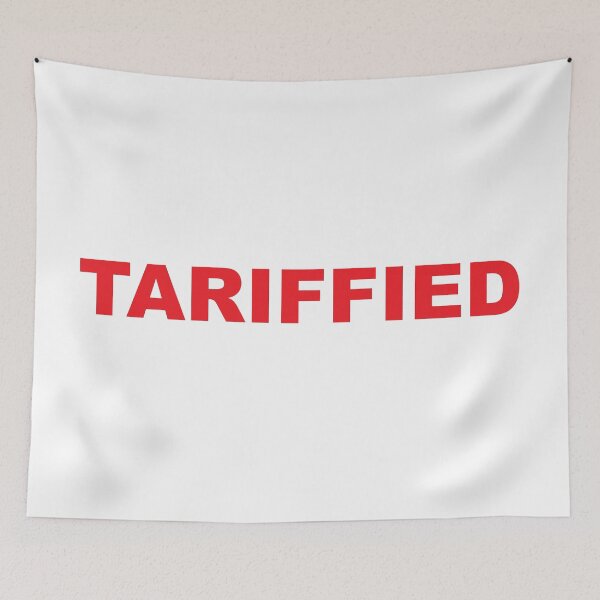 Item preview, TARIFFIED - Red & White designed and sold by AlyssaAdamz.