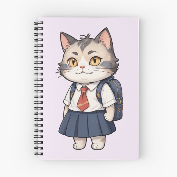 Item preview, La gata colegiala alborotadora: una princesa linda y consentida designed and sold by Babayaa.