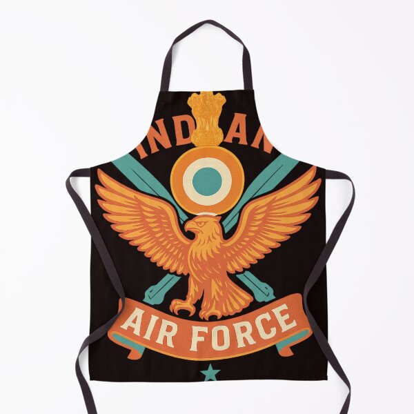 Item preview, Indian Air Force Emblem – Eagle Crest with Ashoka Chakra designed and sold by Places On Earth.